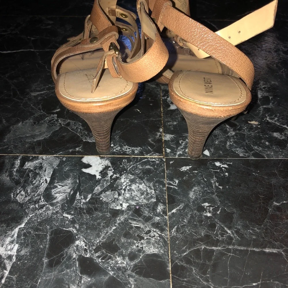 Nine West Leather Heels - Picture 3 of 4